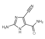 2-Amino-4-cyano-5-imidazolecarboxamide structure