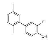 4-(2,5-dimethylphenyl)-2-fluorophenol Structure