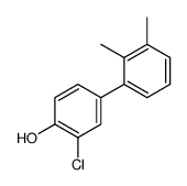 2-chloro-4-(2,3-dimethylphenyl)phenol结构式