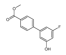 methyl 4-(3-fluoro-5-hydroxyphenyl)benzoate Structure
