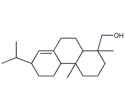 1,2,3,4,4a,4b,5,6,7,9,10,10a-dodecahydro-7-isopropyl-1,4a-dimethylphenanthren-1-methanol Structure