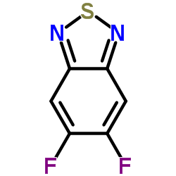 5,6-二氟-2,1,3-苯并噻二唑结构式