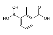 3-borono-2-methylbenzoic acid Structure