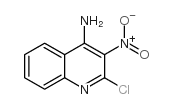 2-氯-3-硝基喹啉-4-胺结构式