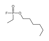 1-[ethyl(fluoro)phosphoryl]oxyhexane Structure