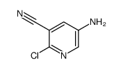 5-氨基-2-氯烟腈结构式