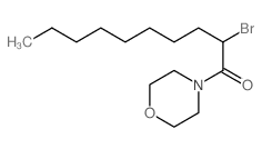 2-bromo-1-morpholin-4-yl-decan-1-one structure