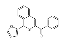 [1-(furan-2-yl)-1H-isothiochromen-3-yl]-phenylmethanone结构式