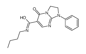 N-butyl-5-oxo-1-phenyl-2,3-dihydroimidazo[1,2-a]pyrimidine-6-carboxamide结构式