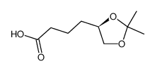 (R)-4-(2,2-dimethyl-1,3-dioxolan-4-yl)butyric acid Structure