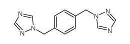 1-({4-[(1H-1,2,4-Triazol-1-yl)methyl]phenyl}methyl)-1H-1,2,4-triazole Structure