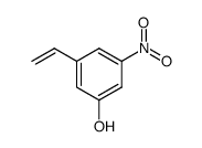 3-nitro-5-vinylphenol结构式