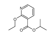 3-Pyridinecarboxylicacid,2-ethoxy-,1-methylethylester(9CI) Structure