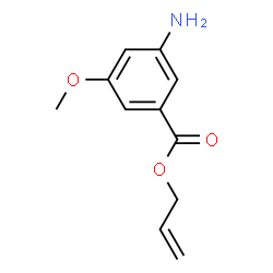 Benzoic acid, 3-amino-5-methoxy-, 2-propenyl ester (9CI)结构式