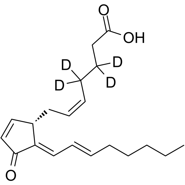 15-Deoxy-Δ-12,14-prostaglandin J2-d4图片