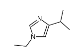 1H-Imidazole,1-ethyl-4-(1-methylethyl)-(9CI)结构式