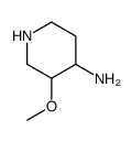 CIS-3-METHOXY-4-AMINOPIPERIDINE Structure