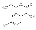 Benzeneacetic acid, a-hydroxy-4-methyl-, propyl ester picture