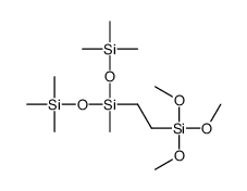 trimethoxy-[2-[methyl-bis(trimethylsilyloxy)silyl]ethyl]silane结构式