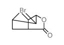 3,5-Methano-2H-cyclopenta[b]furan-2-one,6-bromohexahydro-, (3R,3aS,5R,6R,6aR)-rel- structure