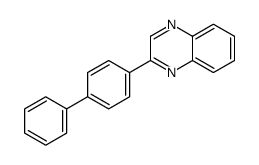 2-(4-phenylphenyl)quinoxaline Structure