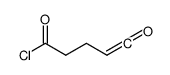 5-oxopent-4-enoyl chloride Structure