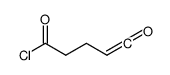 5-oxopent-4-enoyl chloride结构式