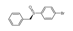 (R)-benzyl p-bromophenyl sulfoxide Structure