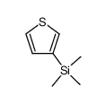 3-(trimethylsilyl)thiophene结构式