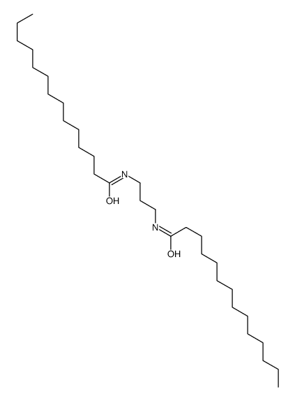 N-[3-(tetradecanoylamino)propyl]tetradecanamide Structure