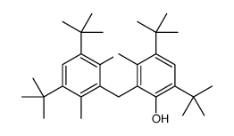 2,2'-methylenebis[4,6-di-tert-butyl-m-cresol] structure