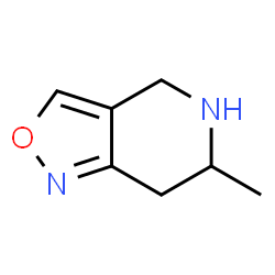 6-Methyl-4,5,6,7-tetrahydroisoxazolo[4,3-c]pyridine Structure