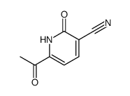 3-Pyridinecarbonitrile, 6-acetyl-1,2-dihydro-2-oxo- (9CI) picture