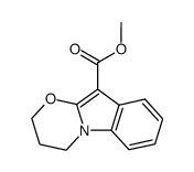 methyl 3,4-dihydro-2H-[1,3]oxazino[3,2-a]indole-10-carboxylate结构式