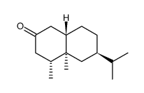 Tetrahydronootkatone structure