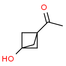 1-(3-羟基双环[1.1.1]戊烷-1-基)乙酮结构式