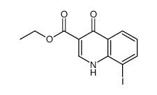 ethyl 8-iodo-4-oxo-1H-quinoline-3-carboxylate Structure