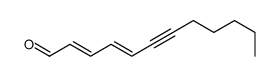 dodeca-2,4-dien-6-ynal结构式