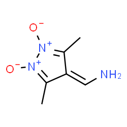 Methanamine,1-(3,5-dimethyl-1,2-dioxido-4H-pyrazol-4-ylidene)- Structure