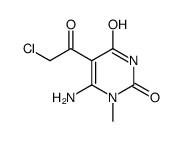 6-AMINO-5-(CHLOROACETYL)-1-METHYLPYRIMIDINE-2,4(1H,3H)-DIONE picture