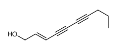 (E)-2-Decene-4,6-diyn-1-ol structure
