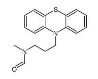 N-methyl-N-(3-phenothiazin-10-ylpropyl)formamide Structure