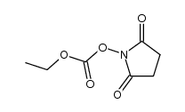 O-carbethoxy-N-hydroxysuccinimide Structure