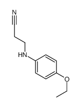 cyanoethyl-p-phenetidine structure