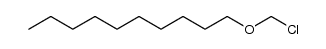 1-chloromethoxy-decane Structure