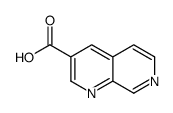 1,7-萘啶-3-羧酸结构式