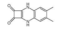 3,8-Dihydro-5,6-dimethylcyclobuta[b]quinoxaline-1,2-dione Structure