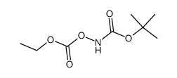 Hydroxylamine, N,O-dicarboxy-, N-tert-butyl ethyl ester (8CI)结构式