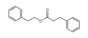 3-phenylpropionic acid 2-phenylethyl ester结构式