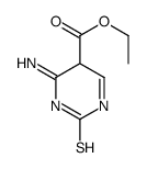 5-Pyrimidinecarboxylicacid,4-amino-2,5-dihydro-2-thioxo-,ethylester(9CI) Structure